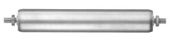 Tragrollen Stahlrohr blank S80-A12-622-652, Tragkraft: 240 kg, Rollenlnge: 600 mm,  Rohr-Auen: 80x2 mm, Einbaulnge: 622 mm, Achslnge: 652 mm