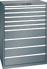 Schubladenschrank 10 Schubladen 1023x725x1450 NCS S 6502-B Lista 54x36E 78.298.050