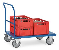 Schiebebgelwagen 2501B - Stahlblech bndig Ladeflche 1.000 x 600 mm