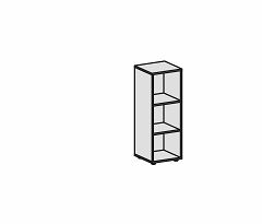 Regal mit Standfen, 400x400x1104, Buche