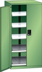 Schubladenschrank Flgeltren 717x753x1450 RAL 6011 Lista 36x36E 78.224.030