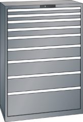 Schubladenschrank 9 Schubladen 1023x572x1450 NCS S 4502-B Lista 54x27E 78.766.080