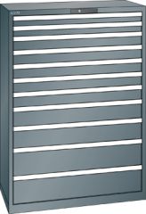 Schubladenschrank 11 Schubladen 1023x572x1450 NCS S 6502-B Lista 54x27E 78.774.050