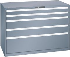Schubladenschrank 5 Schubl. 1431x725x1000 NCS S 6502-B Lista 78x36E 79.494.050