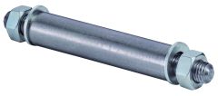 Achsmaterial f�r pannensichere Schubkarrenr�der Typ Capito Achsmat.C.BO20, Produkttyp: Zubeh�r, Ma�e der Achse: 20x150, Typ Capito, Passend zu Radtyp: D16.400, Gewindetyp: Aussengewinde
