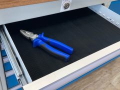 Schubladeneinlage R 24-16 mit Riffelgummi fr Front 50-200mm