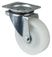 Schwerlastrolle N100.B15.151, Produkttyp: Lenkrollen, Befestigung: Anschraubplatte, Ø Schraubloch: 11 mm, Material/Art des Radkörpers: Kunststoff, Material der Lauffläche: Kunststoff, Lager: Kugellager, Ø Rad:  150 mm, Tragkraft: 400 kg