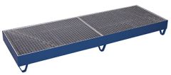 Auffangwanne mit Gitterrost fr 4 Fsser  200 Ltr
