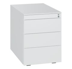 C+P Stahl-Rollcontainer, 563x430x781mm, 9010/9010