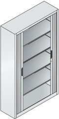 C+P Rollladenschrank Omnispace, H1980xB1200xT420mm