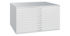 C+P Flachablageschrank Serie 7100_7200, H760xB1350xT960mm