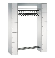 C+P Offene Garderobe Serie 8070, H1950xB1430xT480mm