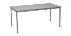 C+P 4-Fu-Tisch als Mehrzwecktisch, 750x1600x800mm, 7035/Dekor Lichtgrau