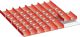Einteilungsmaterial, Mulden, Fronthhe 50, 36x36E 100.322.000