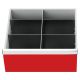 Schubladeneinteilung R 18-16 mit Metalleinteilung fr Front 200 mm