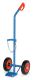 Stahlflaschenkarre 51091 Vollgummirder 250 x 60 mm